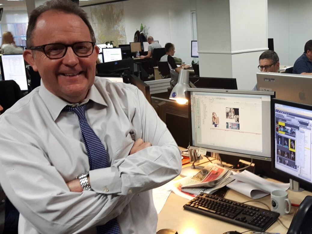 Metro editor Ted Young