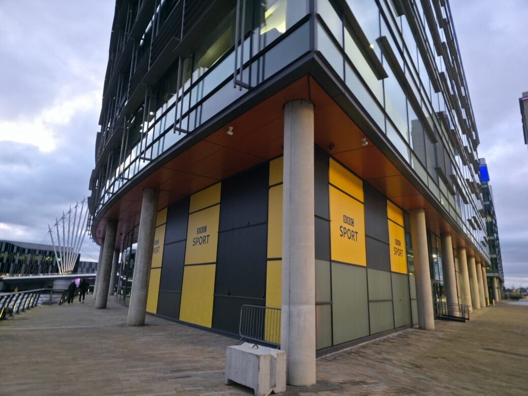 BBC Sport offices in Salford Quays.