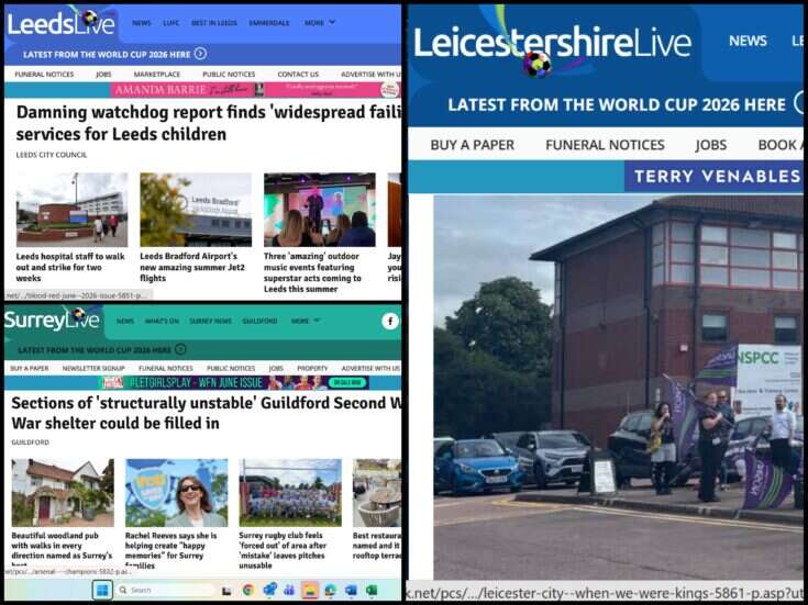 Biggest UK local newsbrands: Reach sites worst hit after Google algorithm changes