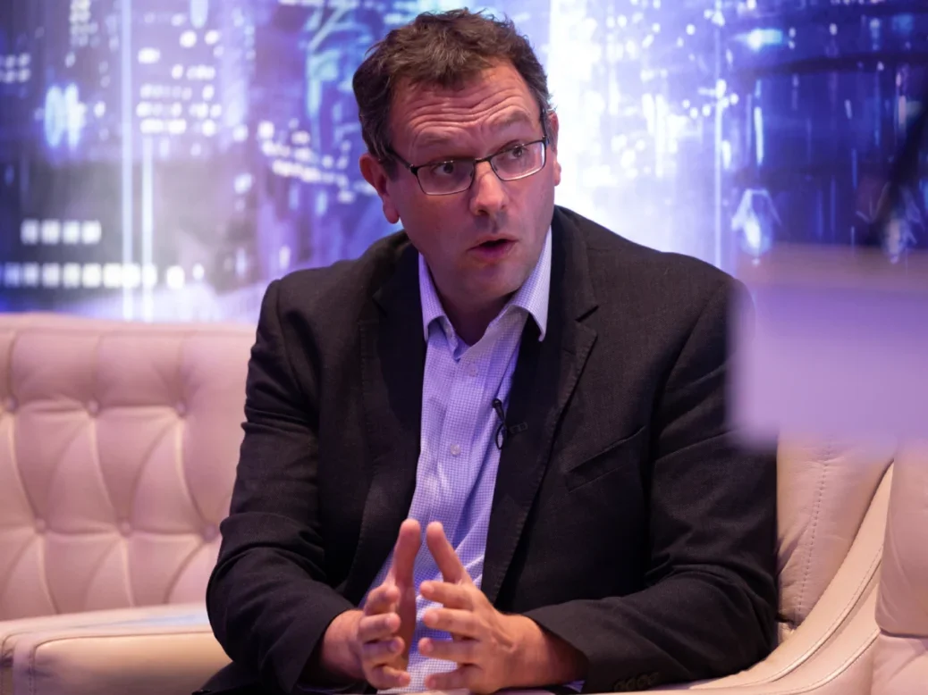 Reach chief content officer David Higgerson speaking at Press Gazette's Future of Media Technology Conference