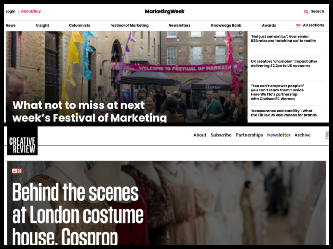 Haymarket acquires Marketing Week and Creative Review from Centaur