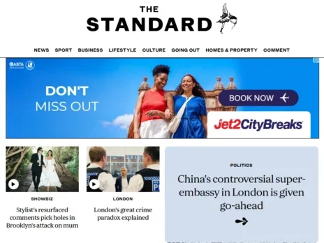 Independent set to take over running Standard website