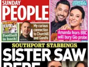 Sunday People front page on 11 August 2024