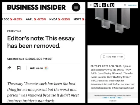 Wired and Business Insider remove 'AI-written' freelance articles